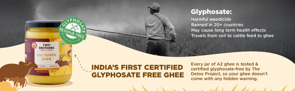 India’s first certified glyphosate-free A2 ghee